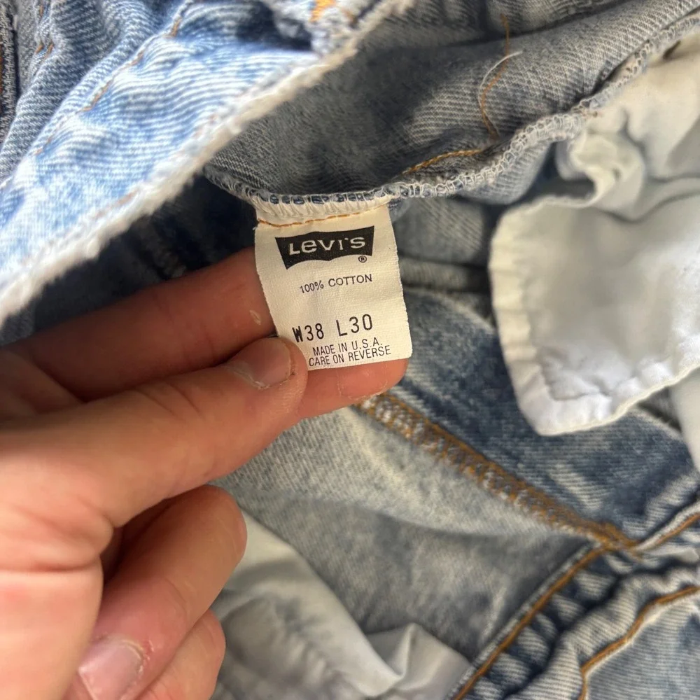 Vintage 90s Levi's 550 Made‎ in USA  Jeans